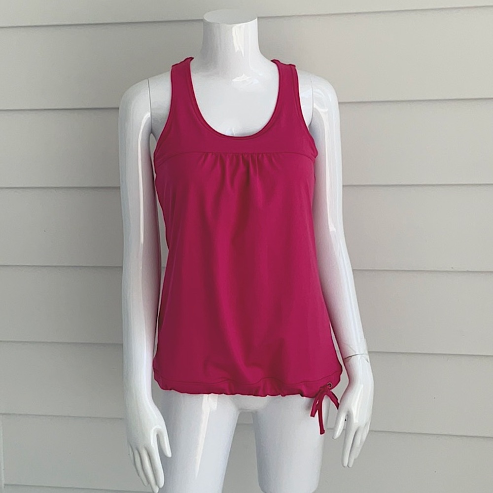 Athleta Racerback Tank Pink S